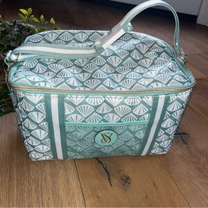 Victoria's Secret NWT Seashell Print Summer Beach Cooler Tote Bag insulated